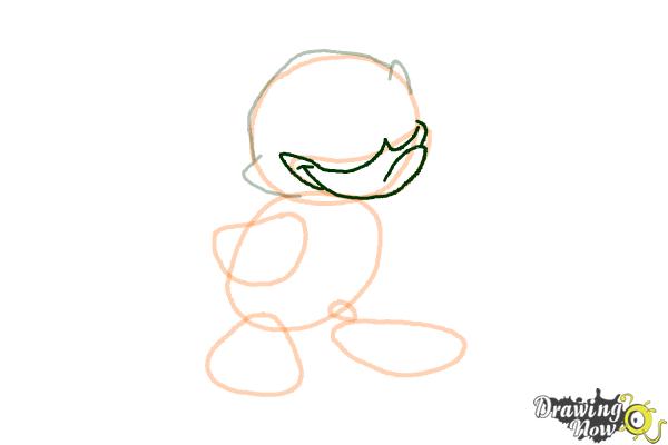 How to Draw a Duckling - Step 5