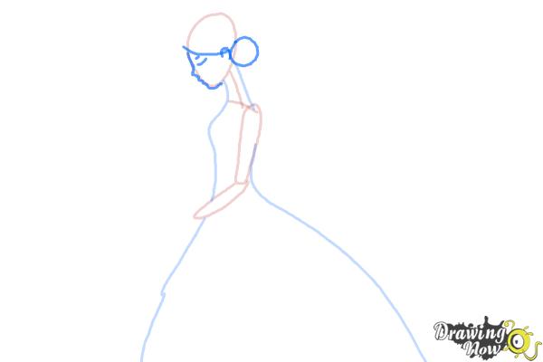 How to Draw a Bride - DrawingNow