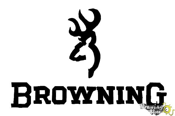 How to Draw a Browning Symbol - Step 14
