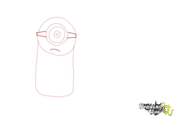 How to Draw Despicable Me Minions - Step 5