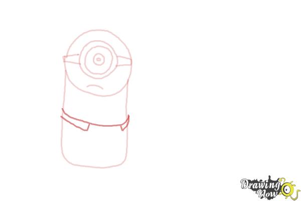 How to Draw Despicable Me Minions - Step 6