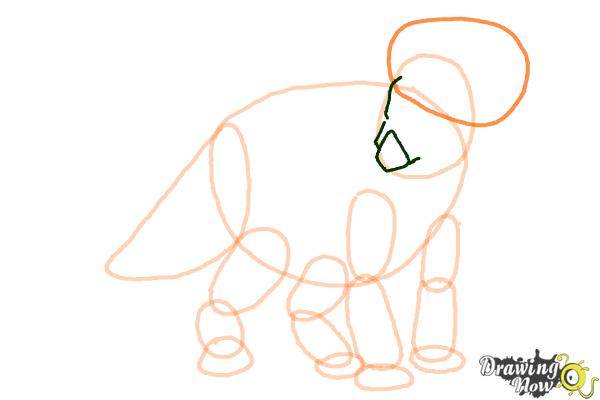 How to Draw Juniper from Walking With Dinosaurs - Step 8 How to Draw Juniper from Walking With Dinosaurs - Step 8