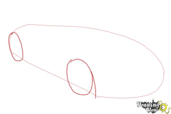 How to Draw a Bugatti - Step 2
