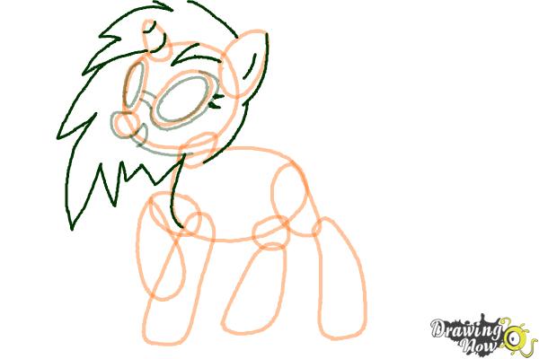 How to Draw DJ Pon-3 from My Little Pony Friendship is Magic - Step 6