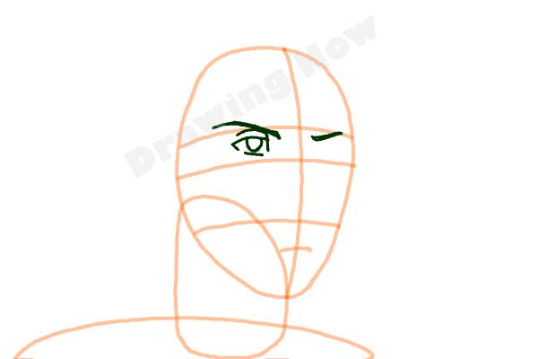 How to draw Bertolt Hoover from Shingeki no Kyojin - Step 3 How to draw Bertolt Hoover from Shingeki no Kyojin - Step 3