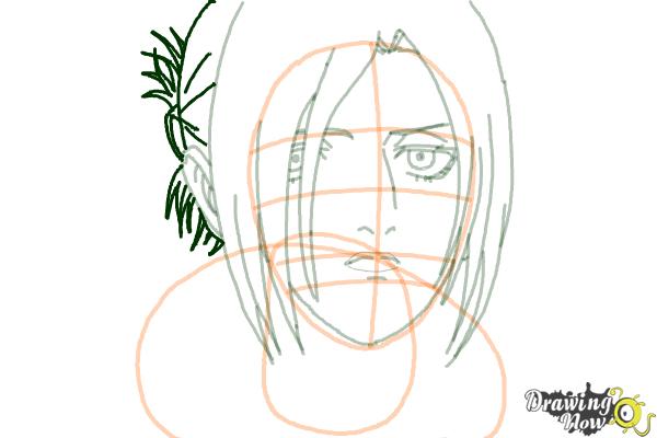 How to Draw Annie Leonhart from Shingeki No Kyojin - Step 12