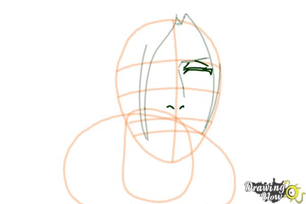 How to Draw Annie Leonhart from Shingeki No Kyojin - Step 6 How to Draw Annie Leonhart from Shingeki No Kyojin - Step 6