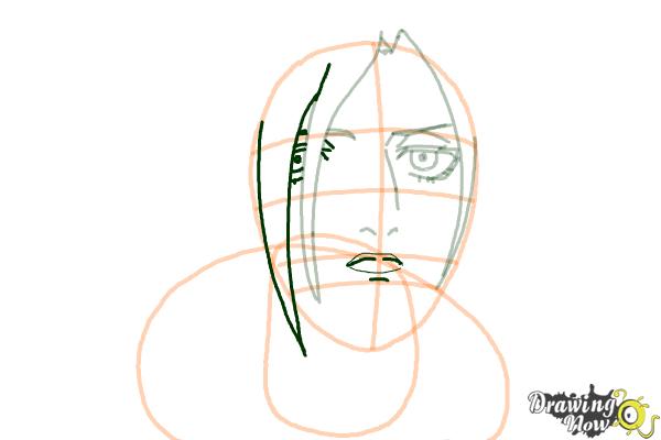 How to Draw Annie Leonhart from Shingeki No Kyojin - Step 8 How to Draw Annie Leonhart from Shingeki No Kyojin - Step 8