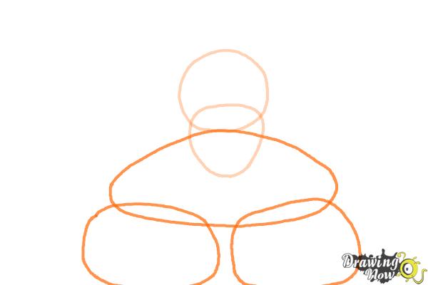 How to Draw Armored Titan from Shingeki No Kyojin - Step 2 How to Draw Armored Titan from Shingeki No Kyojin - Step 2