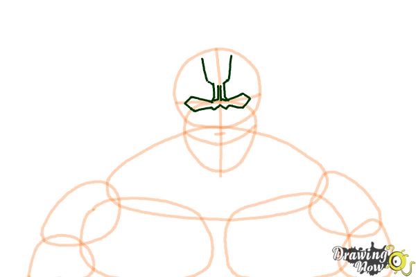 How to Draw Armored Titan from Shingeki No Kyojin - Step 4