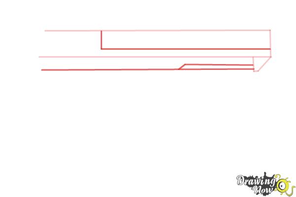 How to Draw a Gun Easy - DrawingNow