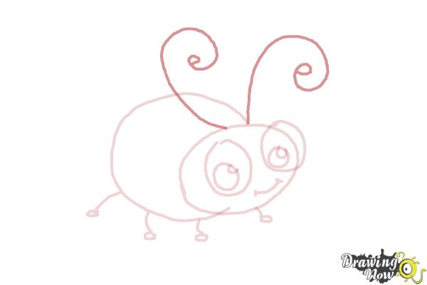 How to Draw a Ladybug For Kids - Step 6