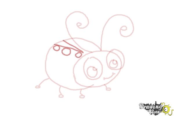 How to Draw a Ladybug For Kids - Step 7