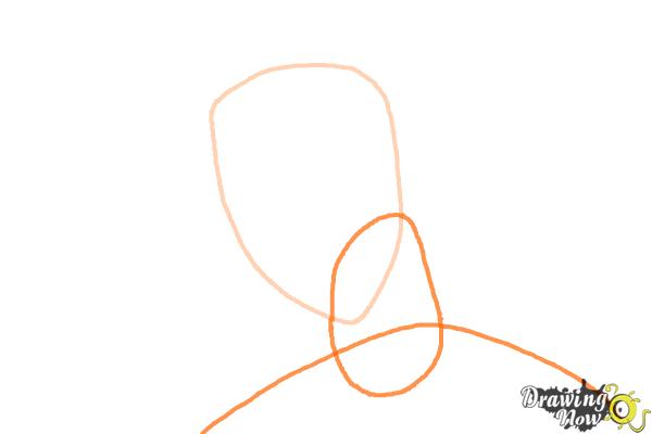 How to Draw Taiga Kagami from Kuroko'S Basketball - Step 2 How to Draw Taiga Kagami from Kuroko'S Basketball - Step 2