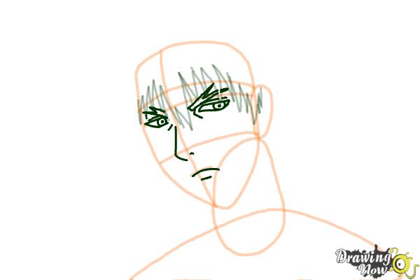 How to Draw Taiga Kagami from Kuroko'S Basketball - Step 6