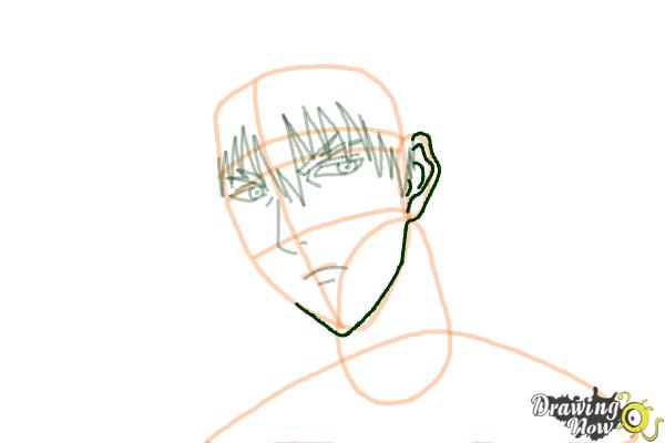 How to Draw Taiga Kagami from Kuroko'S Basketball - Step 7