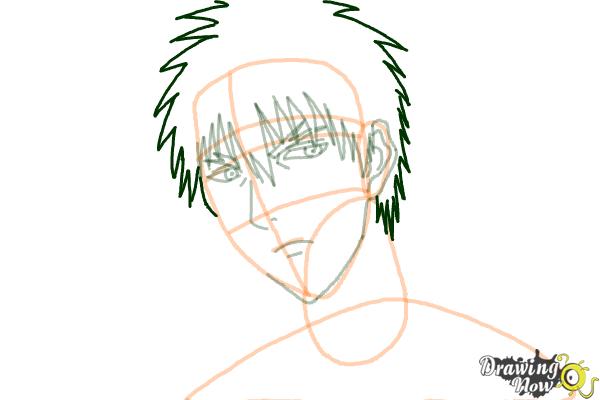 How to Draw Taiga Kagami from Kuroko'S Basketball - Step 8