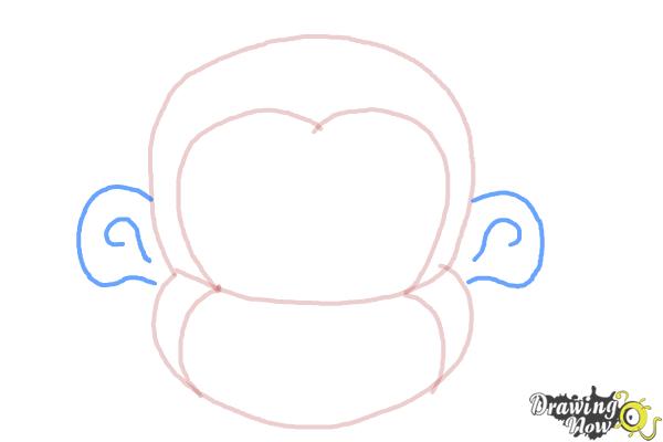 How To Draw A Monkey Face Drawingnow