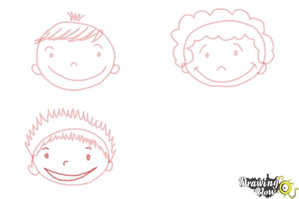 How to Draw a Face for Kids - Step 7