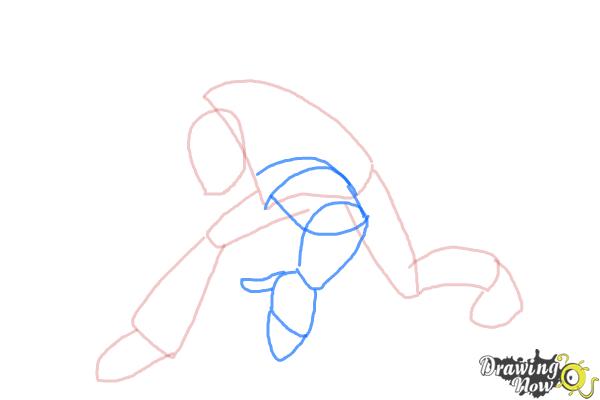 How to Draw X Men - Step 5