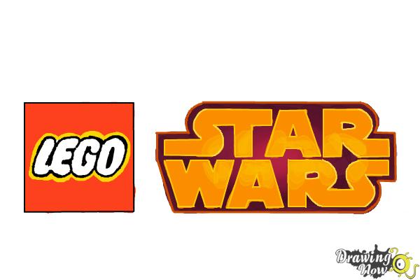 How to Draw Lego Star Wars - Step 10