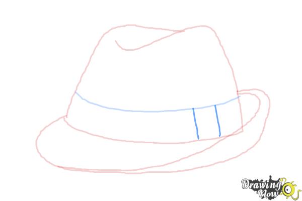 How To Draw A Fedora Drawingnow