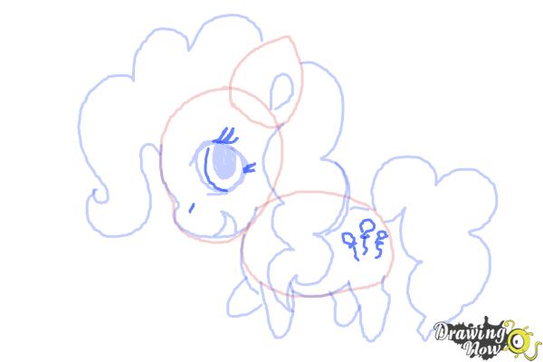 How to Draw Chibi Pinkie Pie from My Little Pony Friendship Is Magic - Step 8