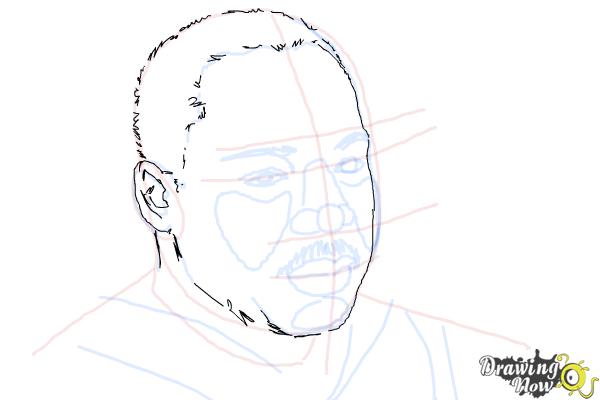 How to Draw Martin Luther King Jr - DrawingNow