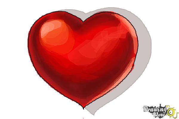 vector drawing Human anatomical heart with... - Stock Illustration  [61369988] - PIXTA