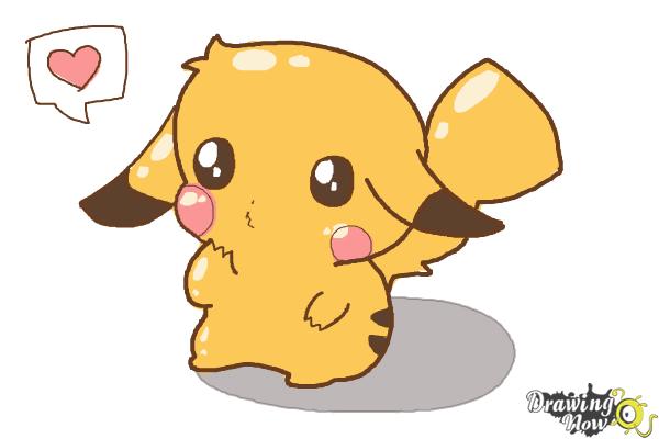 How to Draw a Chibi Pikachu DrawingNow How to Draw a Chibi Pikachu DrawingNow