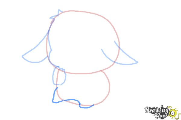 How to Draw a Chibi Pikachu - Step 5 How to Draw a Chibi Pikachu - Step 5