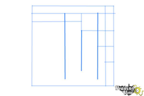 How to Draw a Labyrinth - Step 4 How to Draw a Labyrinth - Step 4