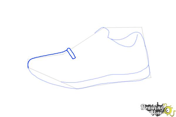 How to Draw Nike Shoes - Step 6
