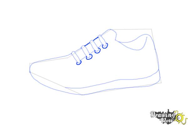 How to Draw Nike Shoes DrawingNow