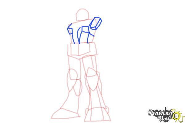 How to Draw a Gundam - Step 6