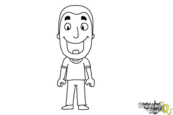 Featured image of post How To Draw A Simple Person For Beginners : Fortunately, whether you want to draw a realistic person or a cartoon, there are some simple tricks you can use.