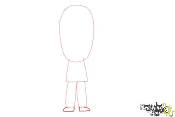How to Draw a Person For Kids - Step 4
