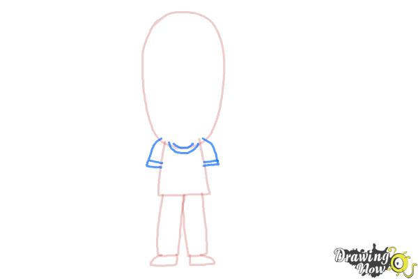 How to Draw a Person For Kids - Step 5