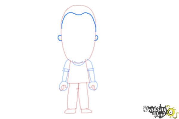 How to Draw a Person For Kids - Step 8