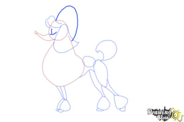 How to Draw a Poodle Step by Step - Step 10