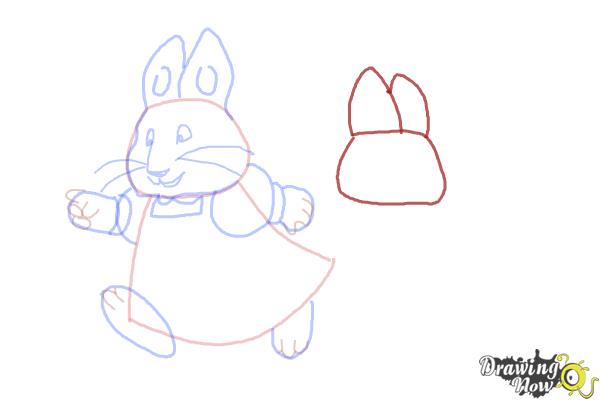 How to Draw Max And Ruby - Step 8