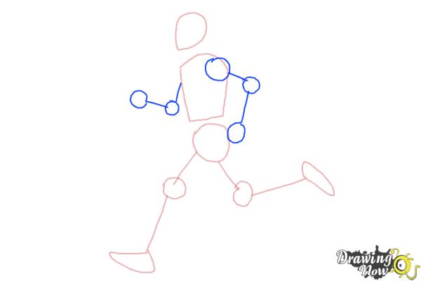How to Draw a Running Person - DrawingNow