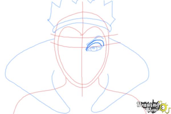 How to Draw a Villain - Step 8