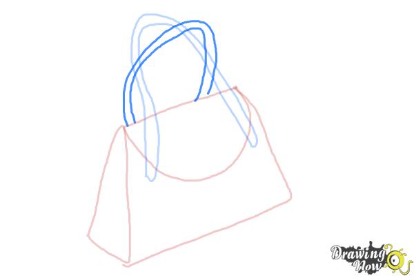 How to Draw a Purse - Step 5