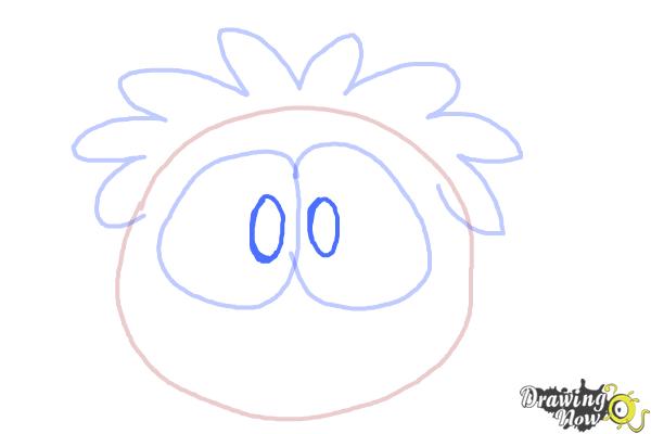 How to Draw a Puffle - Step 5