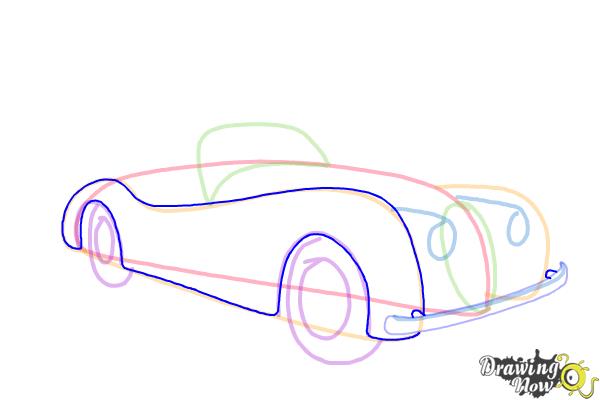 How to Draw Old Cars - Step 8