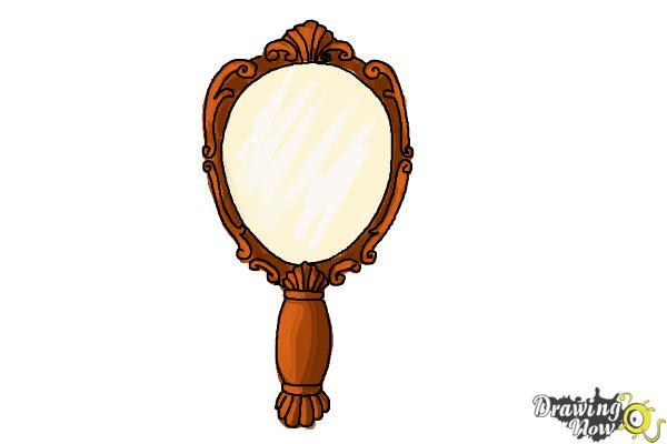 How to Draw a Mirror - Step 10