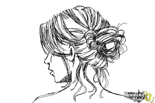 Drawing Pro Messy Hairstyles Men Drawing