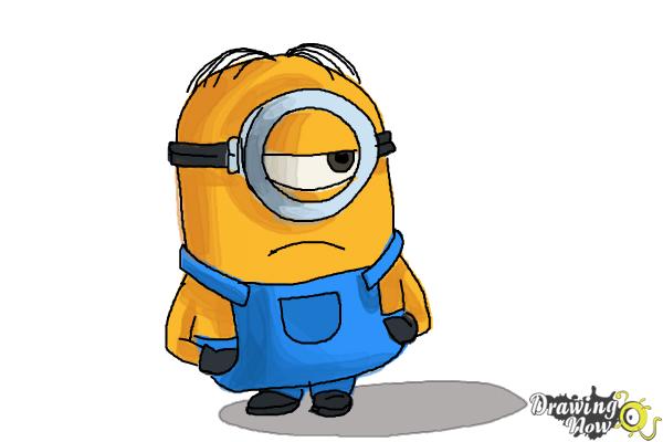 How to Draw a Minion - Step 10