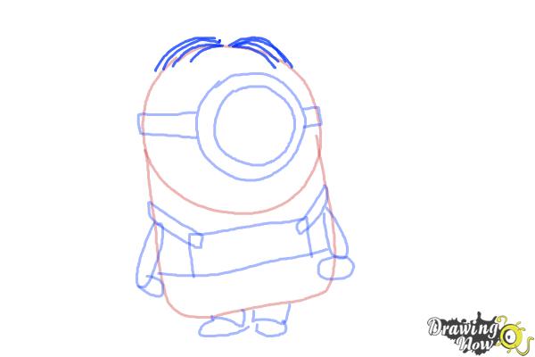 How to Draw a Minion - Step 6